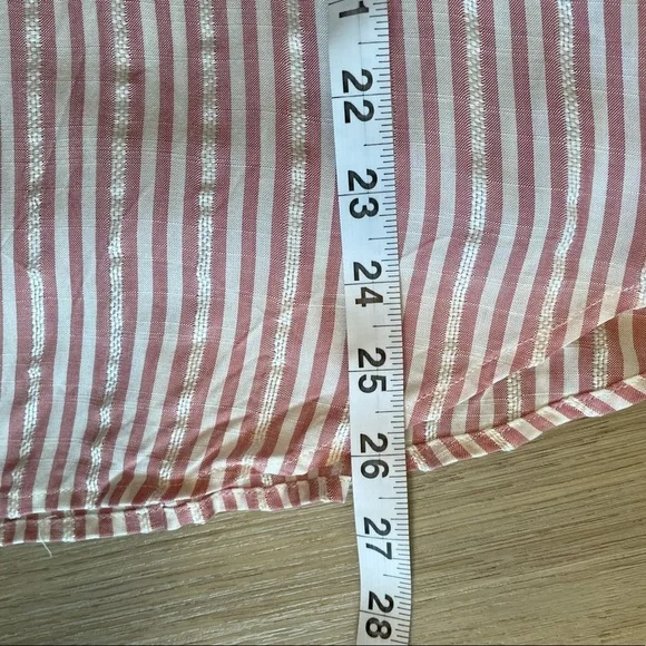 Universal Thread Pinstripe Button Up Shirt - Picture 10 of 12